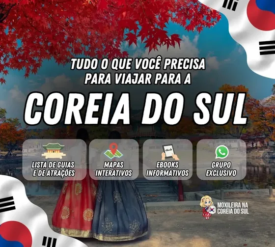 Capa do Guia da Coreia do Sul