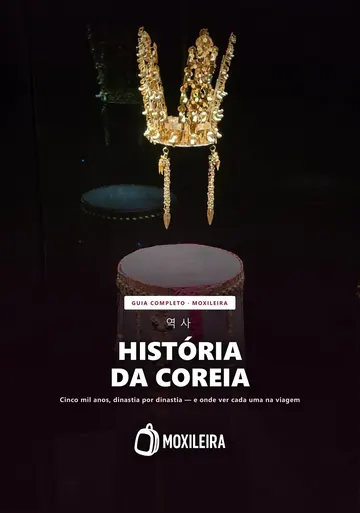 Capa do guia História da Coreia