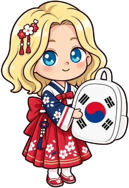 Mascote da Moxileira de hanbok